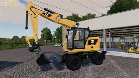 mini excavator fs19|fs19 cat excavator mod.